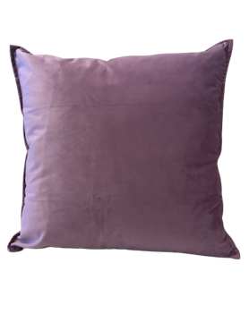 Kuddfodral Sammet Lila - 45 x 45 cm