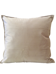 Kuddfodral Sammet Ljusgrå -  45 x 45 cm