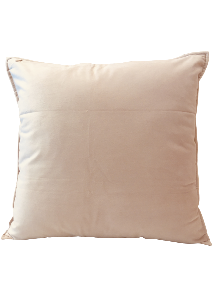 Kuddfodral Sammet Ljus Rosa  - 45 x 45 cm