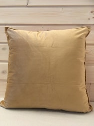 Kuddfodral Sammet Ljusbrun -  45 x 45 cm