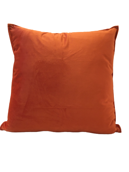 Kuddfodral Sammet Orange - 45 x 45 cm