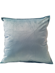 Kuddfodral Sammet Turkos - 45 x 45 cm