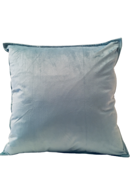 Kuddfodral Sammet Turkos - 45 x 45 cm