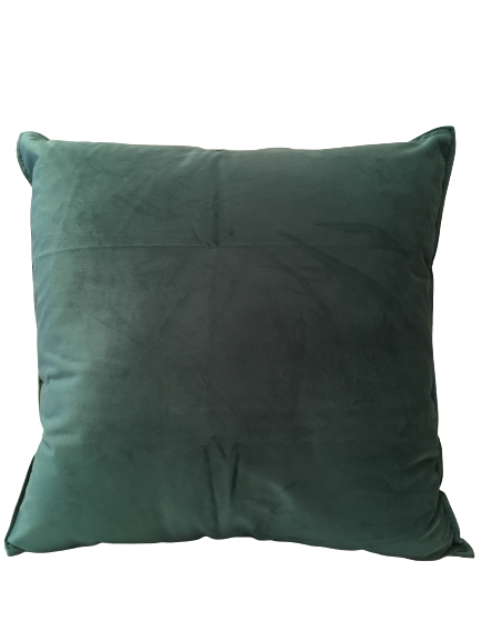 Kuddfodral Sammet Blå Grön - 45 x 45 cm