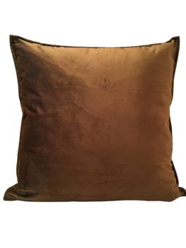 Kuddfodral Sammet ChokladBrun -  45 x 45 cm