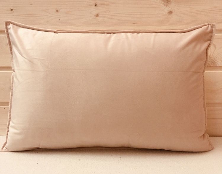Kuddfodral Sammet Ljusrosa - 40 x 60 cm