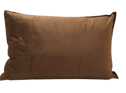 Kuddfodral Sammet ChokladBrun - 40 x 60 cm