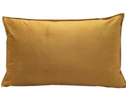 Kuddfodral Sammet Gul - 40 x 60 cm