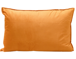 Kuddfodral Sammet Orange gul - 40 x 60 cm