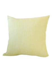 Gul Kuddfodral i Polyester 45x45cm - Trendig & Bekv"am
