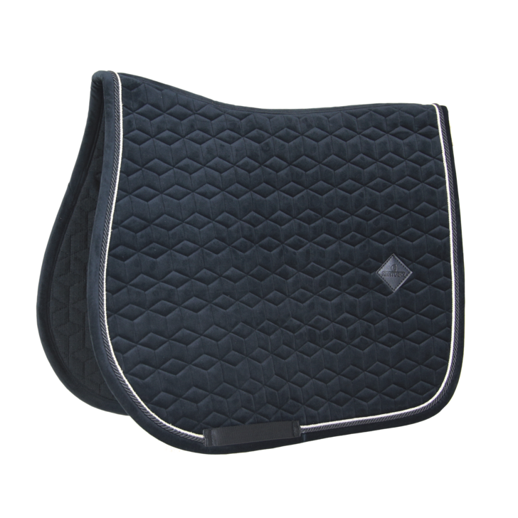 Kentucky Saddel Pad Velvet Jump Black Full