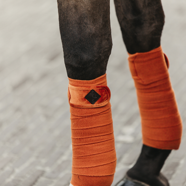 Kentucky  Polar Fleece Velvet Bandage Orange