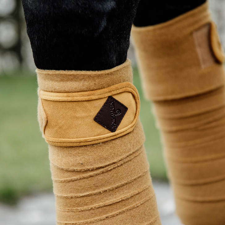 Kentucky  Polar Fleece Velvet Bandage Mustard