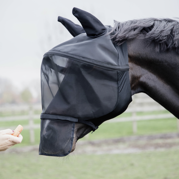 Kentucky Fly Mask Pro Svart