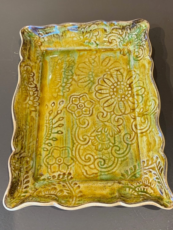 Appertizer Plate, Pineapple