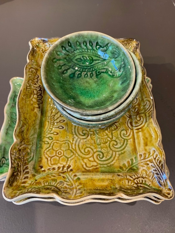 Appertizer Plate, Pineapple