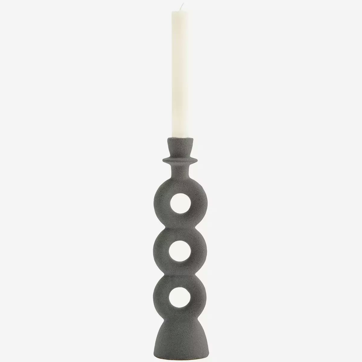Stoneware Candle Holder