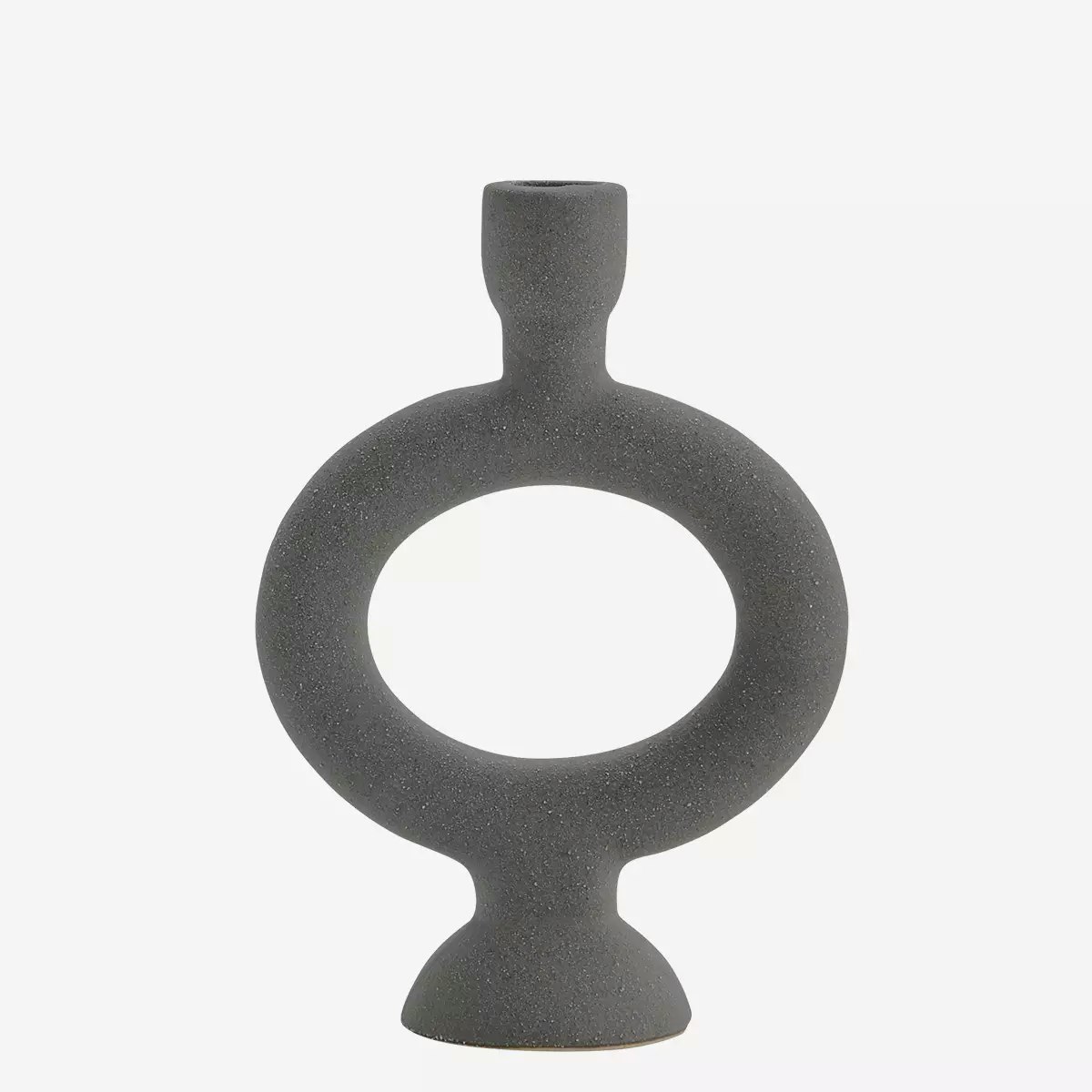 Stoneware Candle Holder