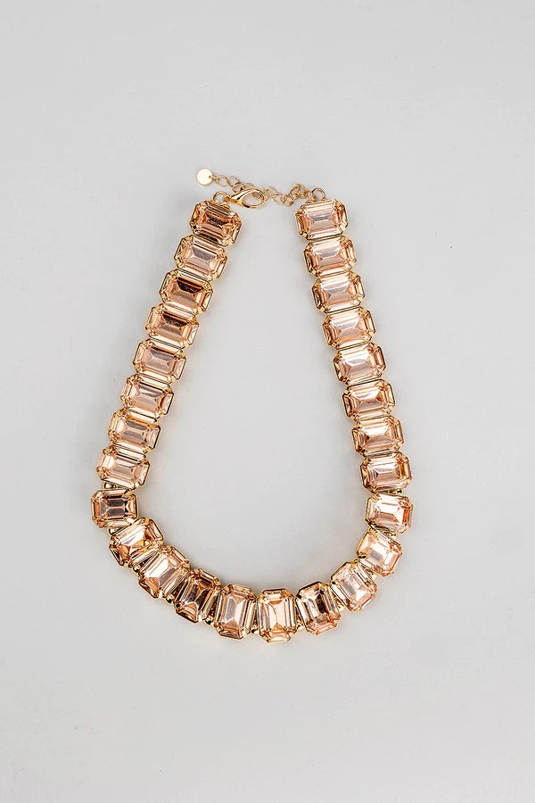 LIZ NECKLACE SOFT PINK