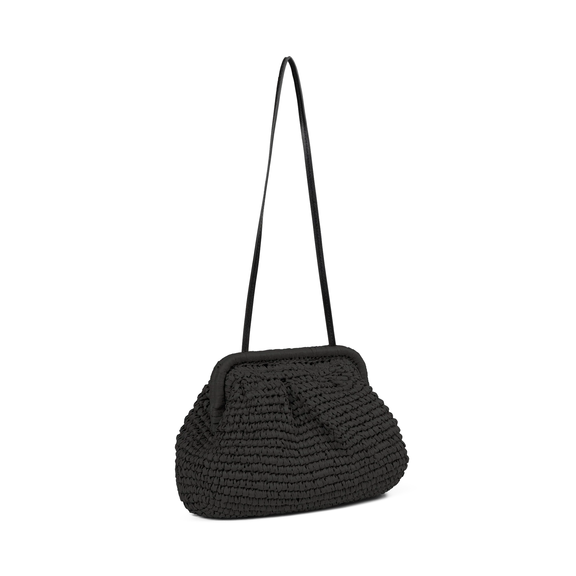 DAY CITY STRAW CLUTCH