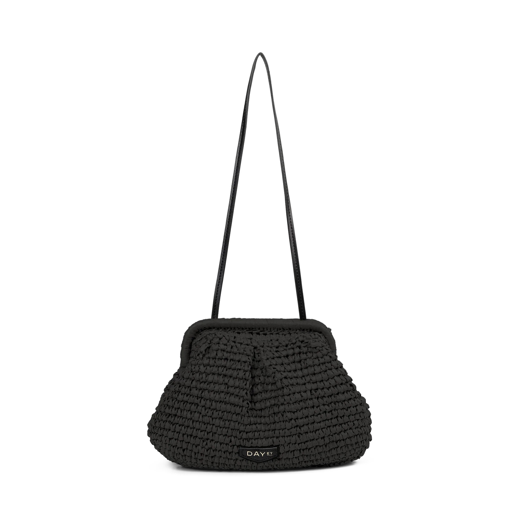 DAY CITY STRAW CLUTCH
