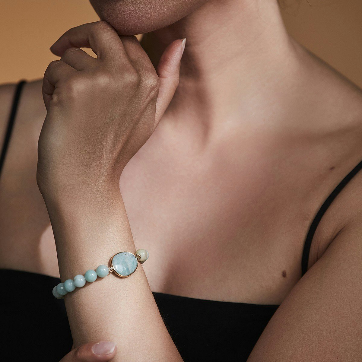 ARMBAND ALICE AMAZONITE