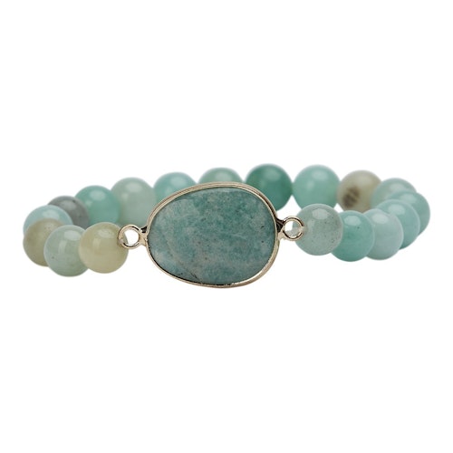 ARMBAND ALICE AMAZONITE