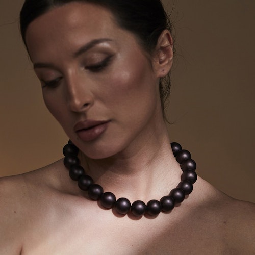 HALSBAND DAISY MATT BRUN