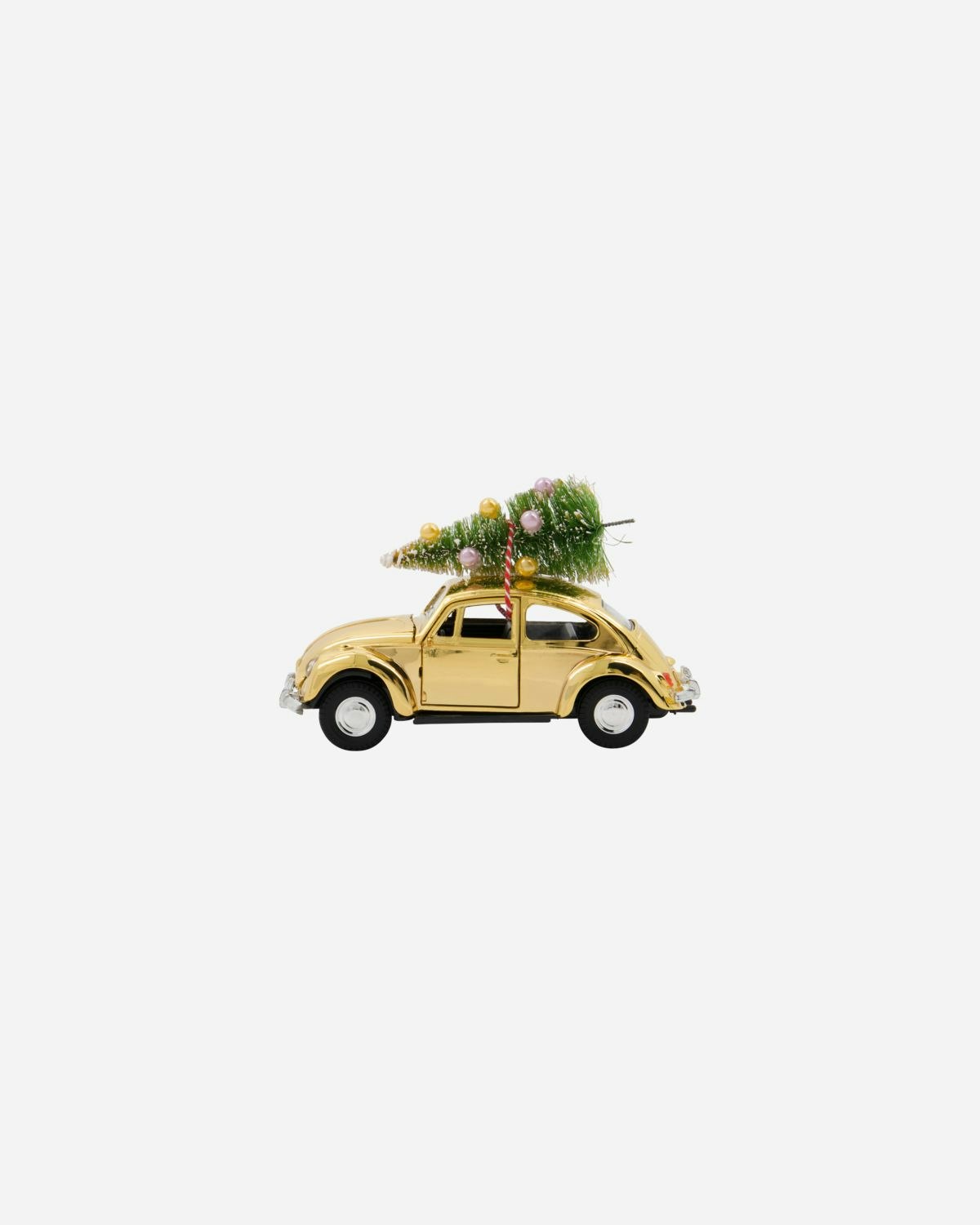 Dekoration, HDXmas car, Gyllen