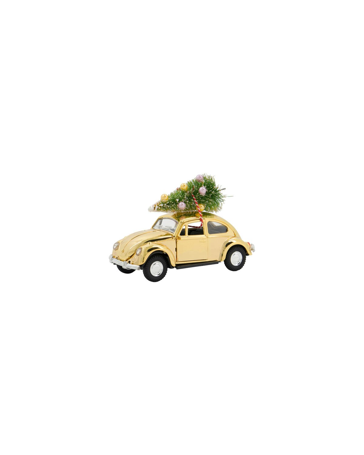 Dekoration, HDXmas car, Gyllen