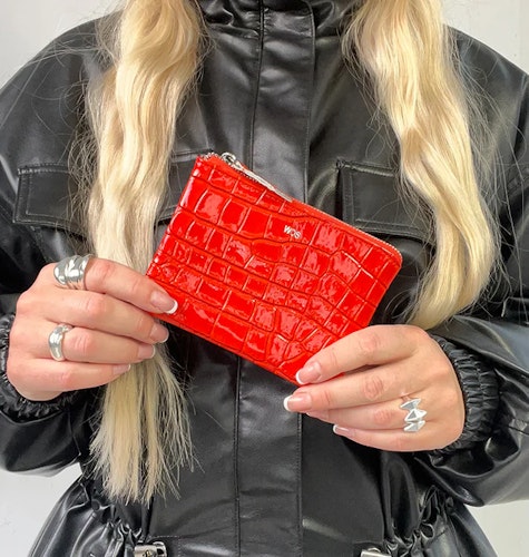 KEEPER WALLET ORANGE SNAKE