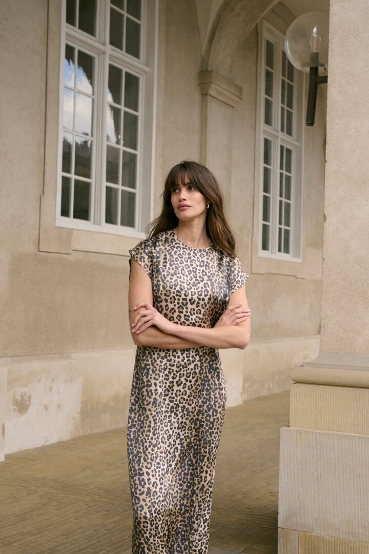 CUEOLENA DRESS LEO
