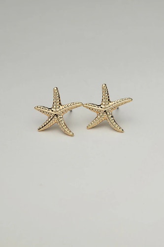 STARFISH STUDS GOLD