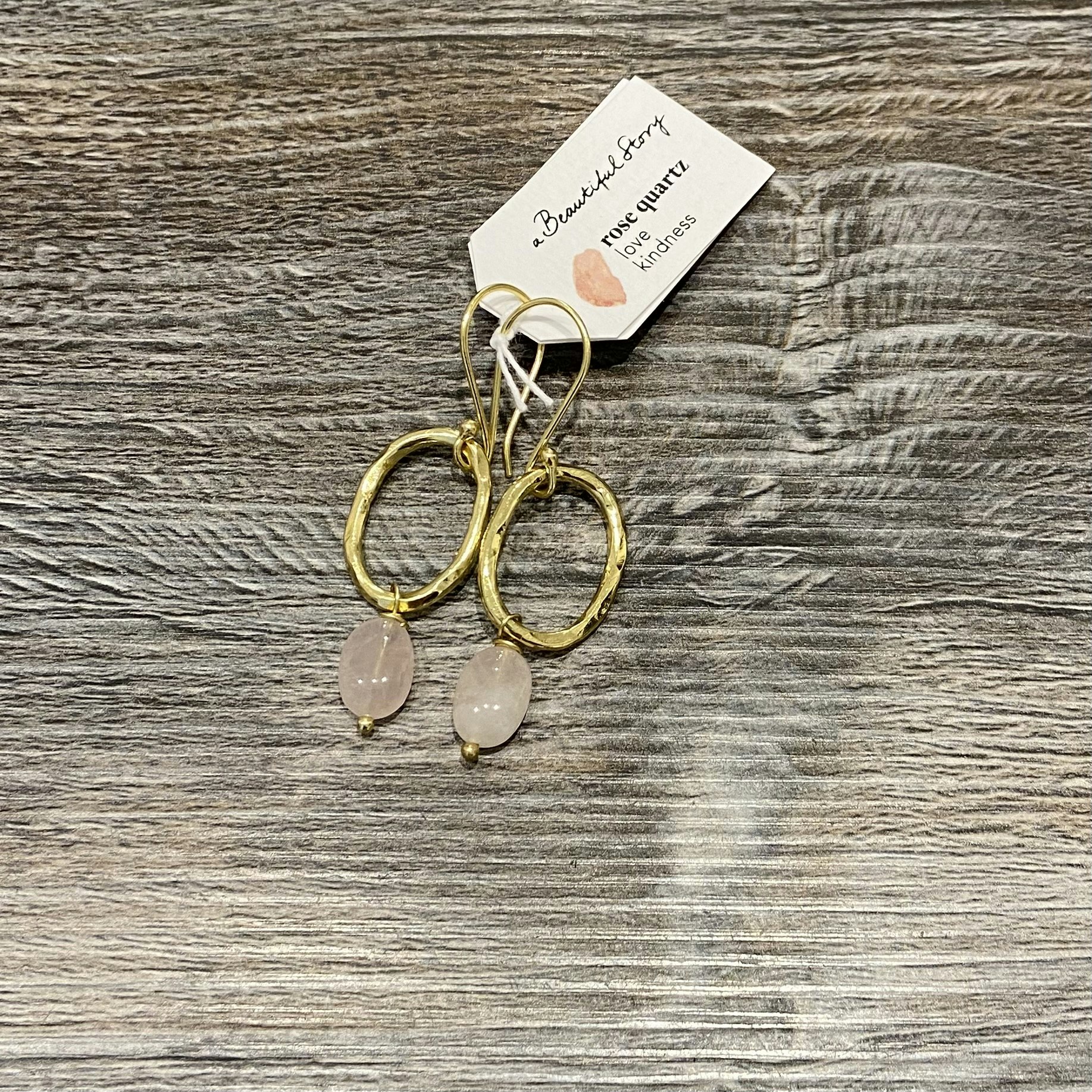 GRACEFUL EARRINGS ROSENKVARTS