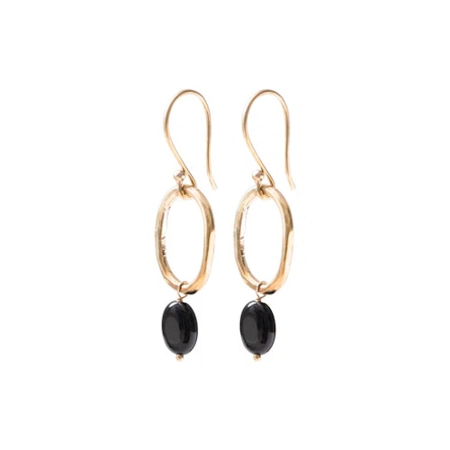 GRACEFUL EARRINGS BLACK ONYX