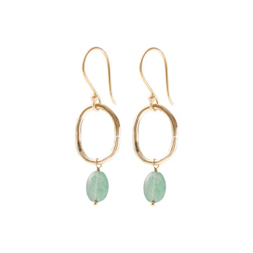 GRACEFUL EARRINGS AVENTURINE