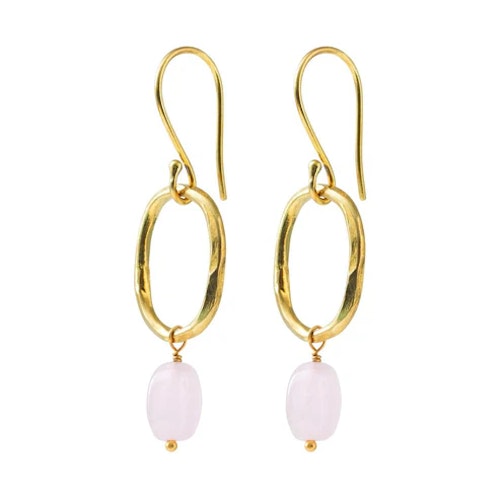GRACEFUL EARRINGS ROSENKVARTS