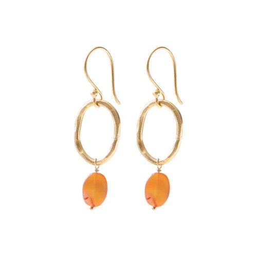GRACEFUL EARRINGS KARNEOL