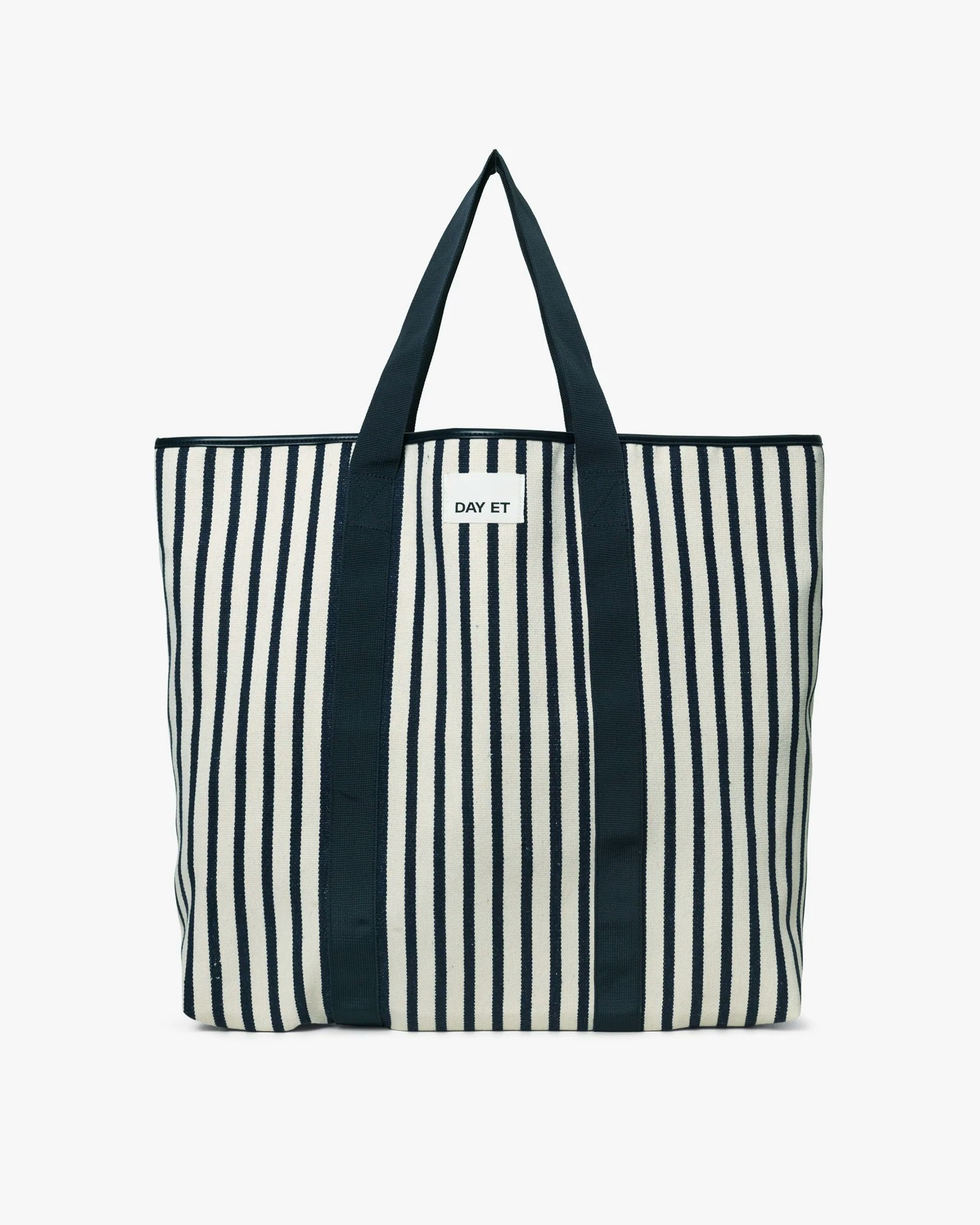 LARGE STRIPED BEACH/SHOPPINGVÄSKA