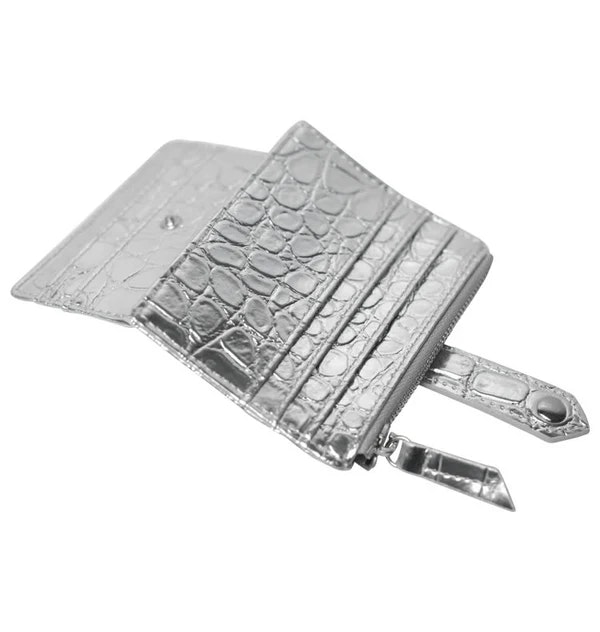 STREET SENSATION WALLET  SILVER SNAKE