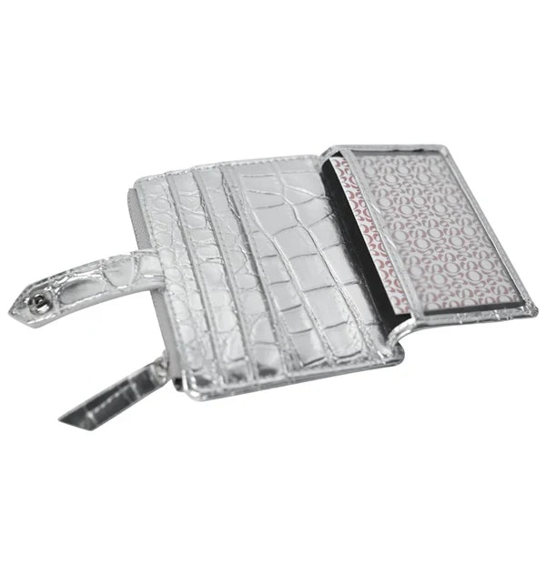 STREET SENSATION WALLET  SILVER SNAKE