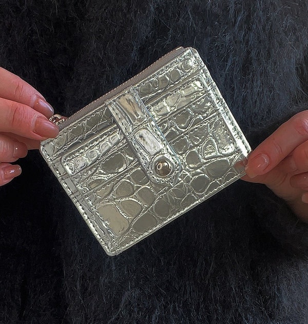 STREET SENSATION WALLET  SILVER SNAKE