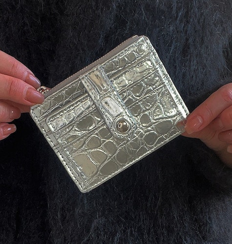 STREET SENSATION WALLET  SILVER SNAKE