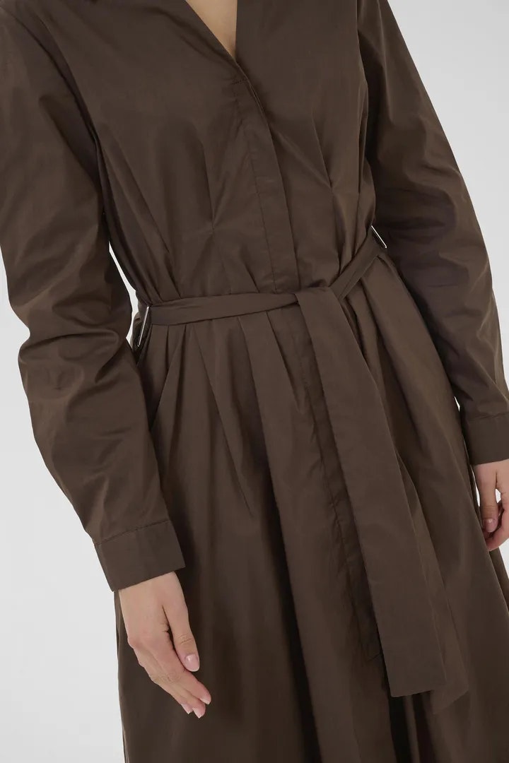 CUELNA ANTOINETT DRESS BRUN