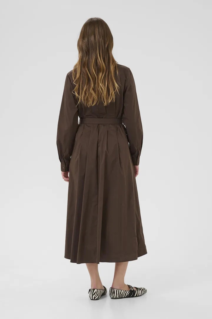 CUELNA ANTOINETT DRESS BRUN