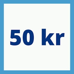 Donera 50 kr