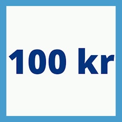 Donera 100 kr