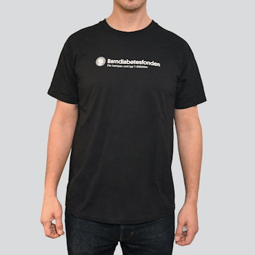 Barndiabetesfondens T-shirt (svart)