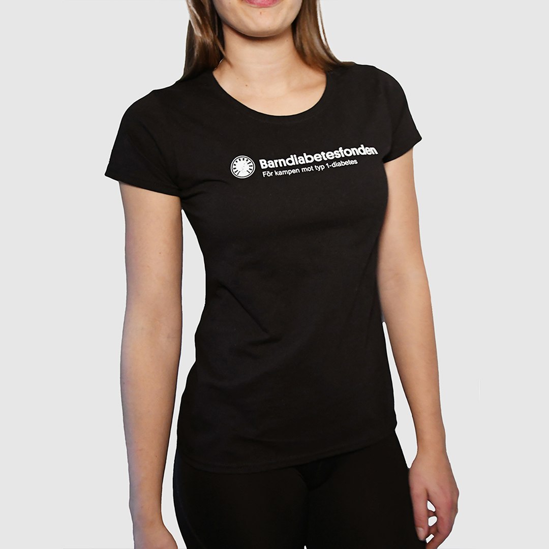 Barndiabetesfondens T-shirt (svart)