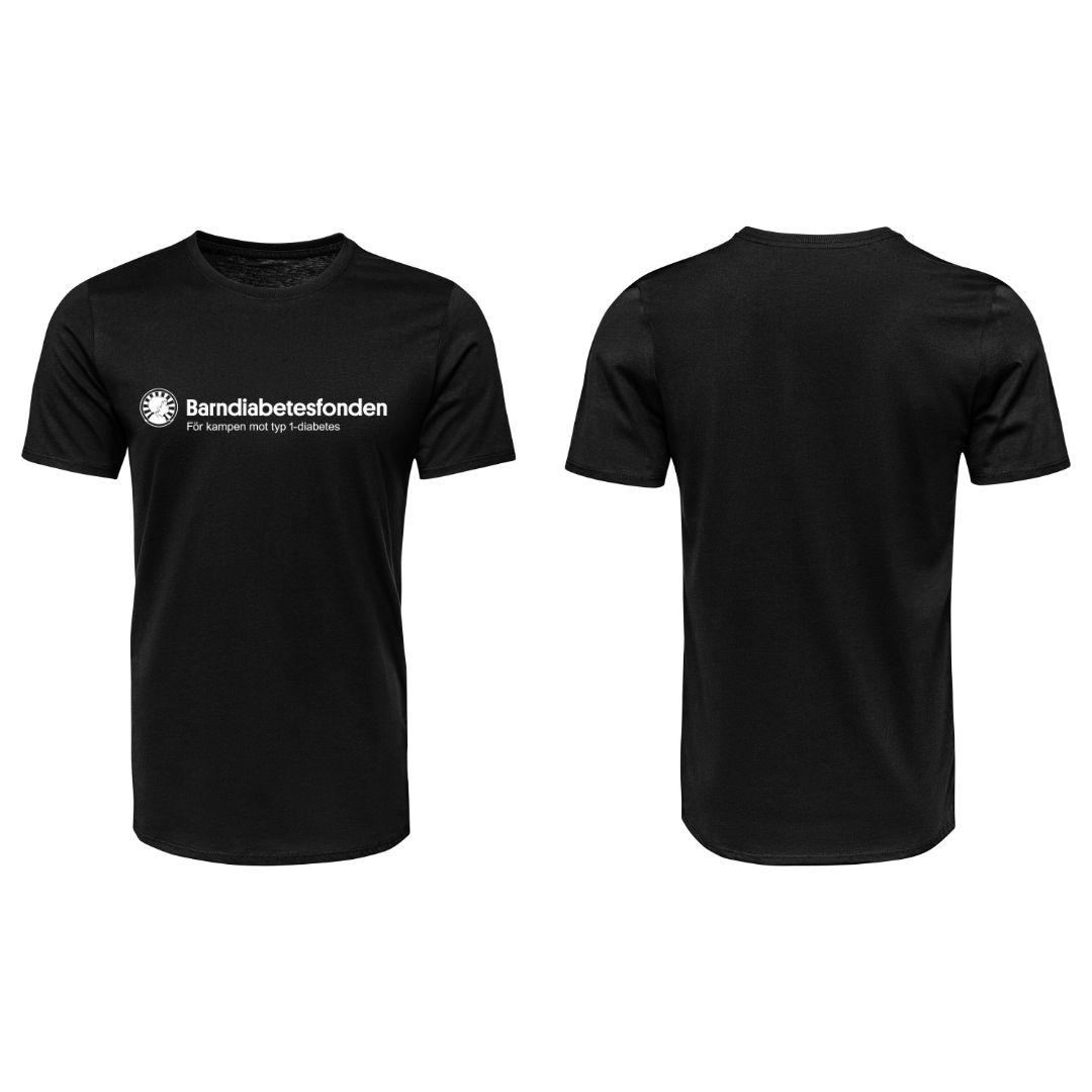 Barndiabetesfondens T-shirt (svart)